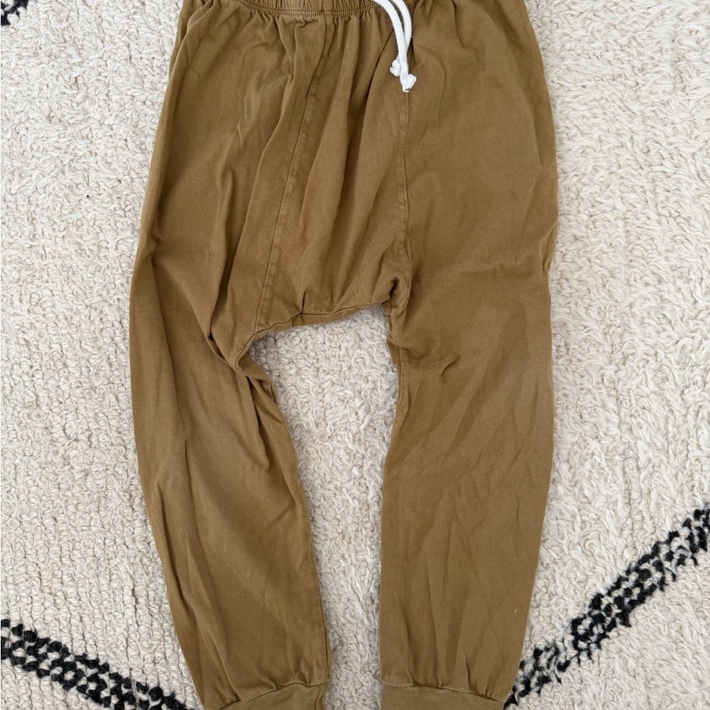 Kids Casual Brown Jogger Pants